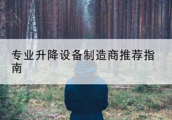 泗洪电动剪叉升降平台厂家-专业升降设备制造商推荐指南
